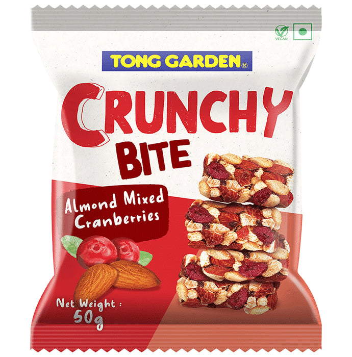 Tong Garden Crunchy Bite Almond Mixed Cranberries - Classic Derma