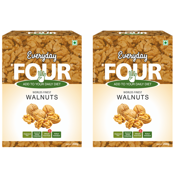 Everyday Four Walnuts (200gm Each) - Classic Derma