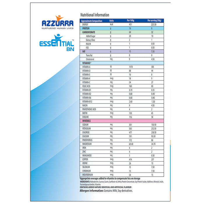 Azzurra Essential BN Powder Vanilla