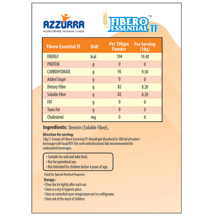 Azzurra Fibero Essential Tf Powder