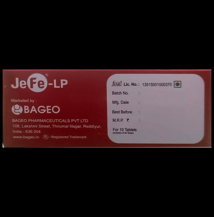 Bageo JeFe-LP Health Supplement Tablet