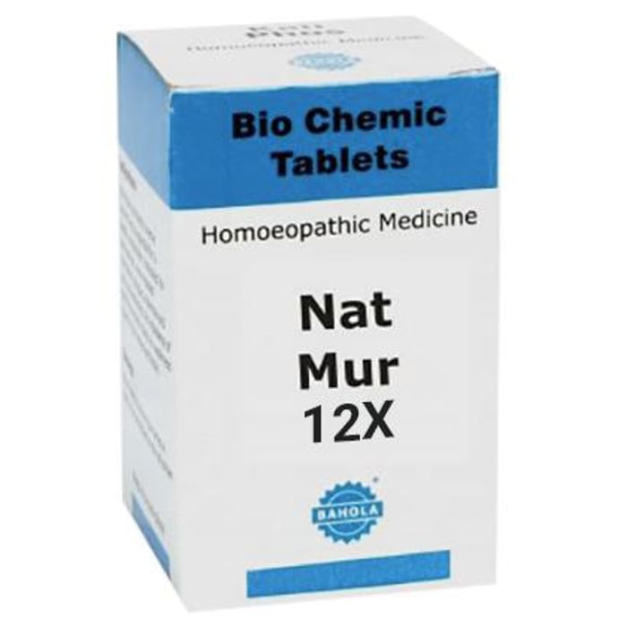 Bahola Nat Mur Biochemic Tablet 12X - Classic Derma