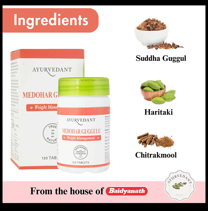 Baidyanath Ayurvedant Medohar Guggulu