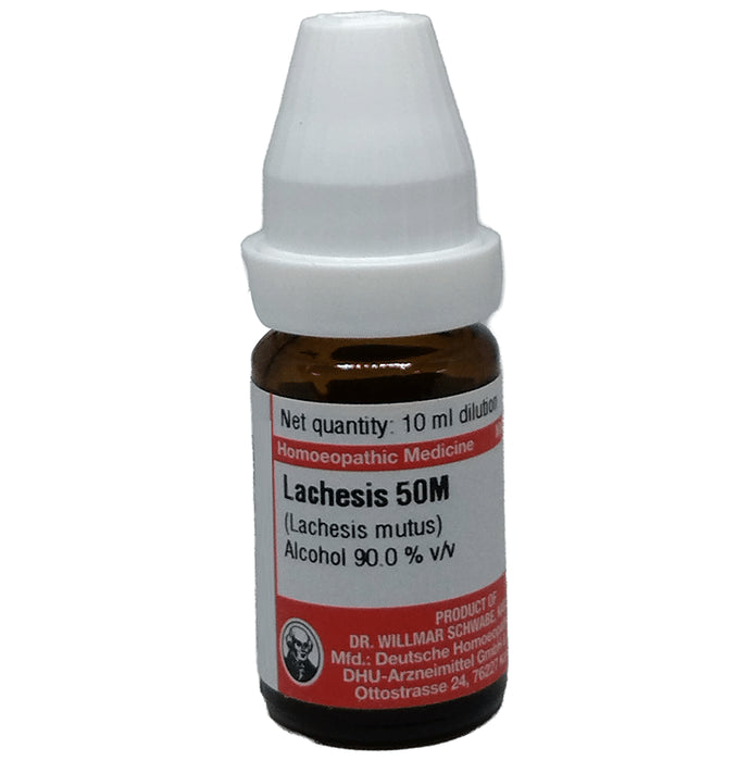 Dr Willmar Schwabe Germany Lachesis Mutus Dilution 50M - Classic Derma