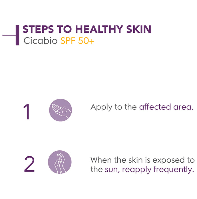 Bioderma Cicabio Soothing Repairing Care SPF 50+ Cream