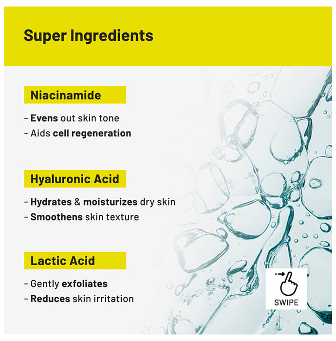 Chemist At Play Vitamin C Neck Knee Elbow Brightening Roll On | Skin Whitening for Men & Women