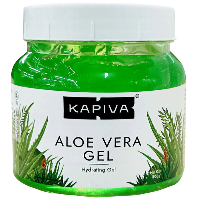 Kapiva Aloe Vera Gel | Face & Hair | Hydrating, Moisturizing, Soothing| Multipurpose - Classic Derma