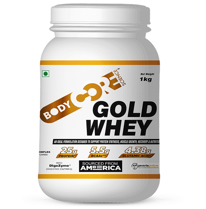 Body Core Science Gold Whey White Powder Chocolate - Classic Derma