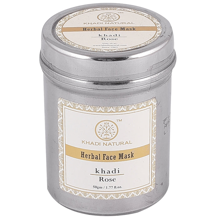 Khadi Naturals Ayurvedic Rose Face Mask - Classic Derma