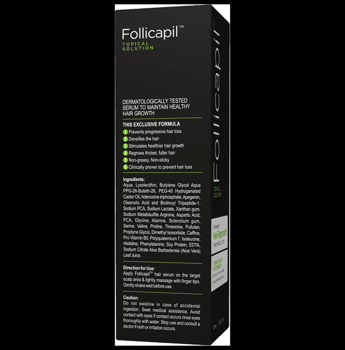 Follicapil Topical Solution Hair Serum | Advanced Hair Regrowth Treatment Solution