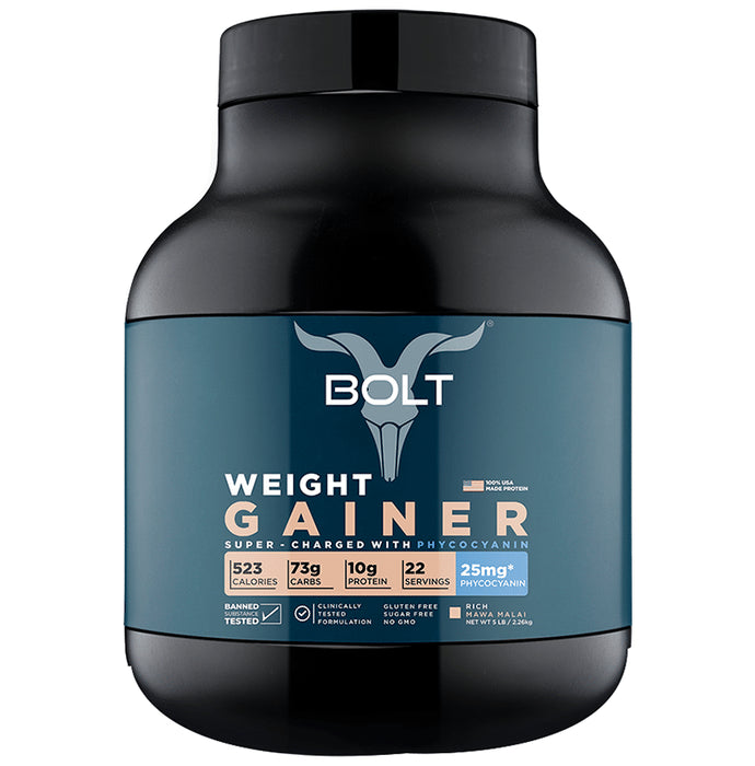 Bolt Weight Gainer Powder Rich Mawa Malai - Classic Derma