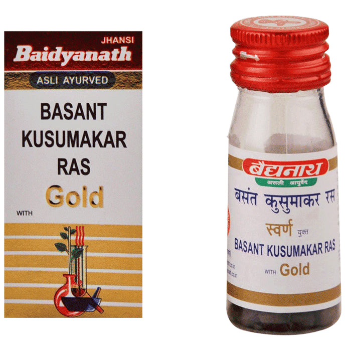 Baidyanath (Jhansi) Basant Kusumakar Ras with Gold