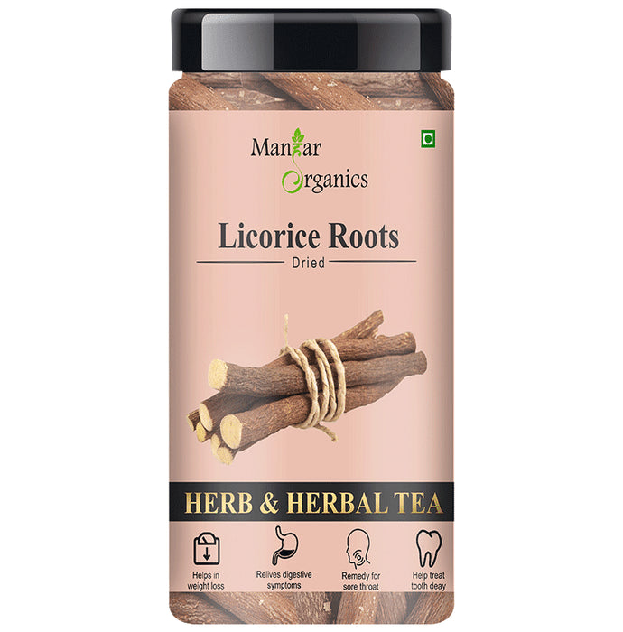 ManHar Organics Licorice Root Sticks - Classic Derma