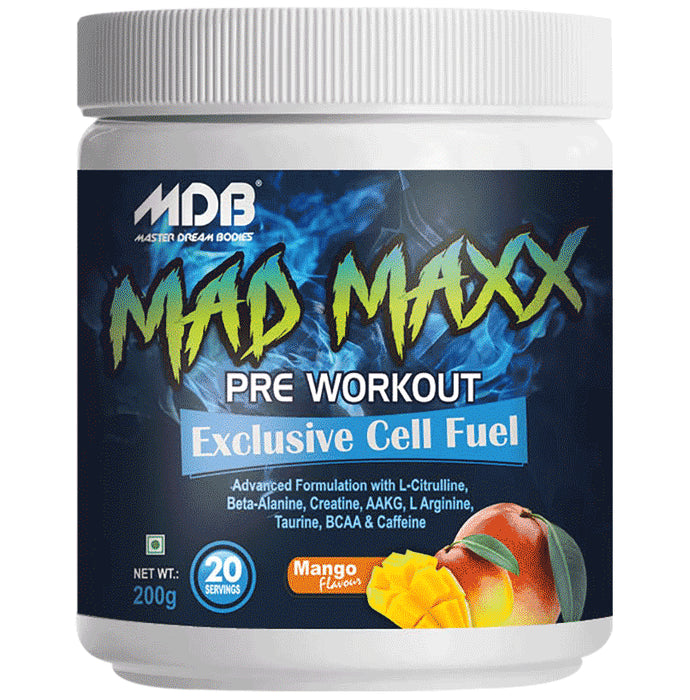 Master Dream Bodies Mad Maxx(200gm Each) Powder Mango - Classic Derma