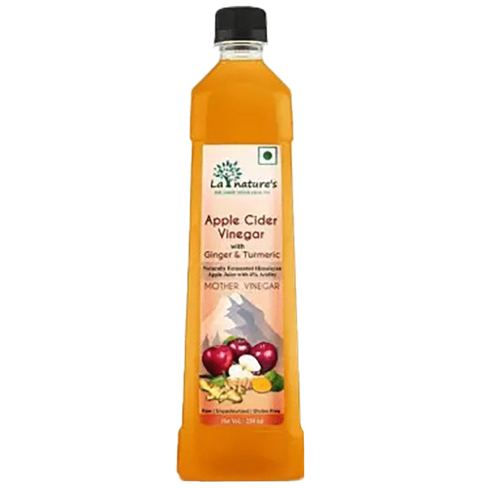 La Nature's Apple Cidder Vinegar Ginger & Turmeric - Classic Derma