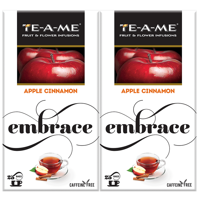 TE-A-ME Apple Cinnamon Tea Bags (1.5gm Each) - Classic Derma
