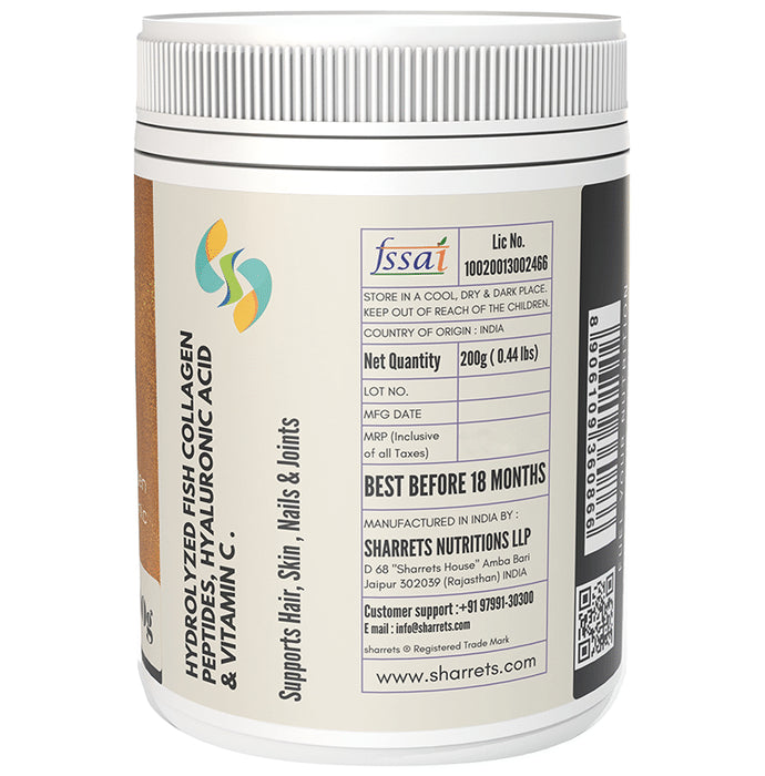 Sharrets Nutrition CPH+ Fish Collagen Powder Unflavored