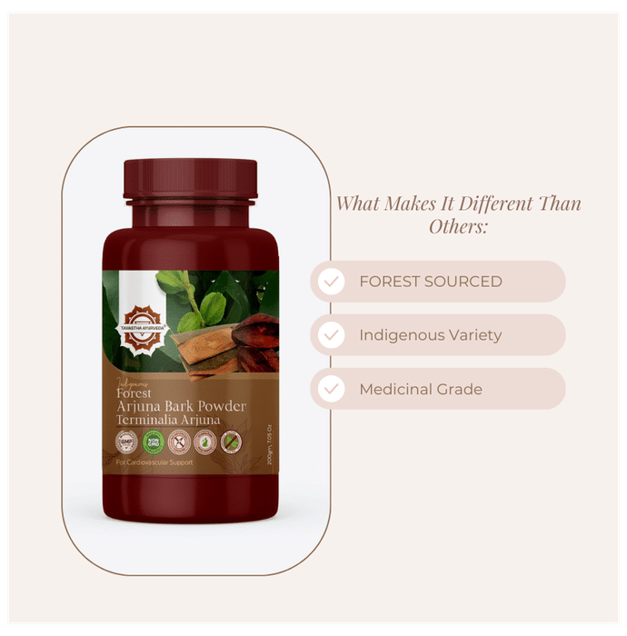 Tavastha Ayurveda Forest Arjuna Bark Powder