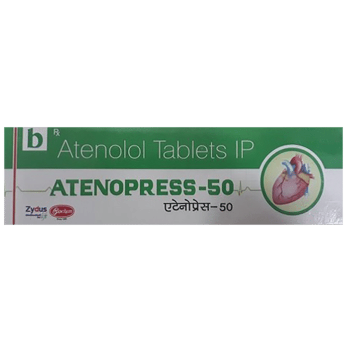 Atenopress 50mg Tablet - Classic Derma
