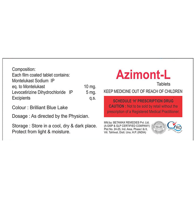 Azimont-L Tablet