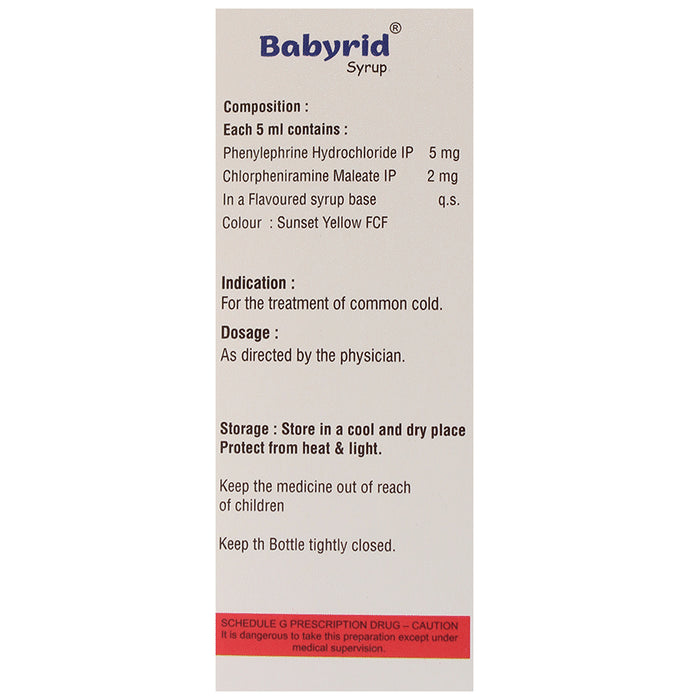 Babyrid Syrup