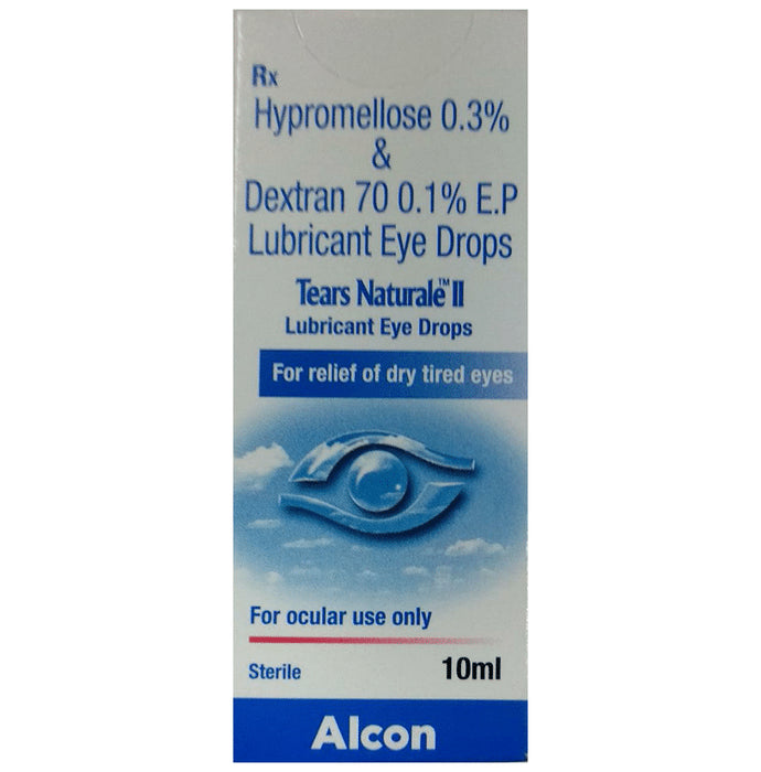 Tears Naturale II Lubricant Eye Drops - Classic Derma