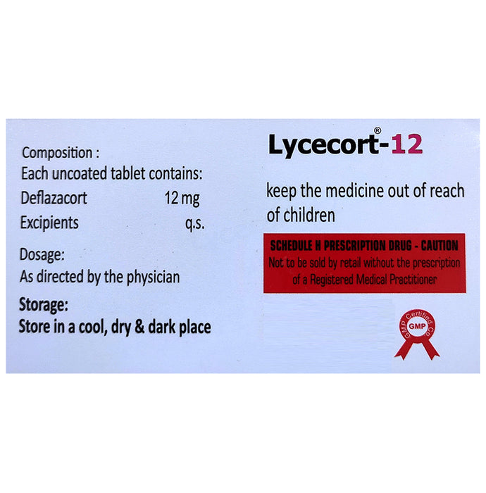 Lycecort 12 Tablet