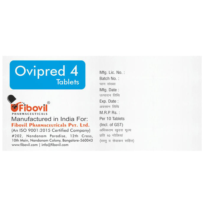 Ovipred 4 Tablet