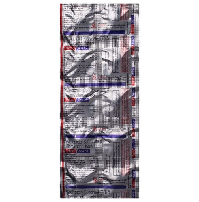 Telvas Beta 50 Tablet ER