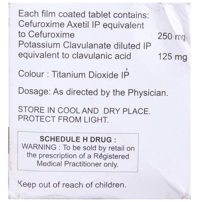Stafcure CV 250 Tablet