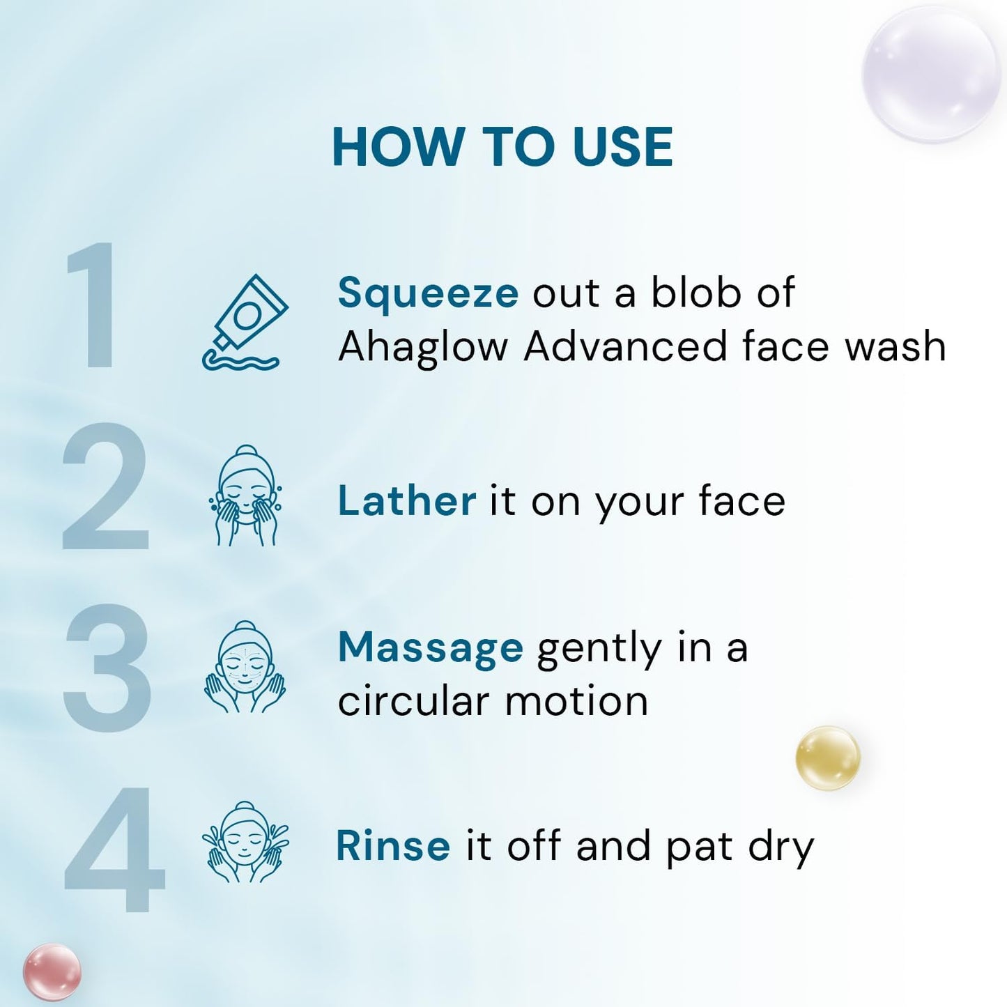 Ahaglow Gentle Skin Cleanser