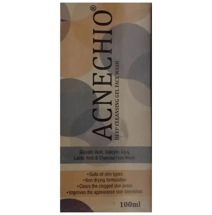 Acnechio Deep Cleansing Gel Face Wash - Classic Derma 