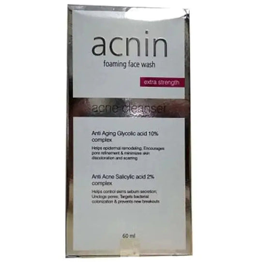 Acnin Foaming Face Wash Extra Strength - Classic Derma 