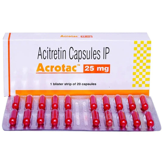 Acrotac 25mg Capsule - Classic Derma 