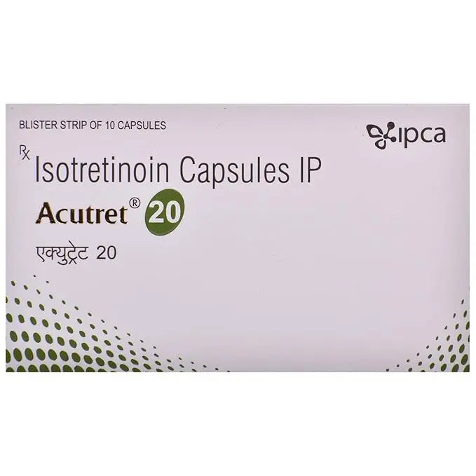 Acutret 20 Isotretinoin Capsule - Classic Derma 