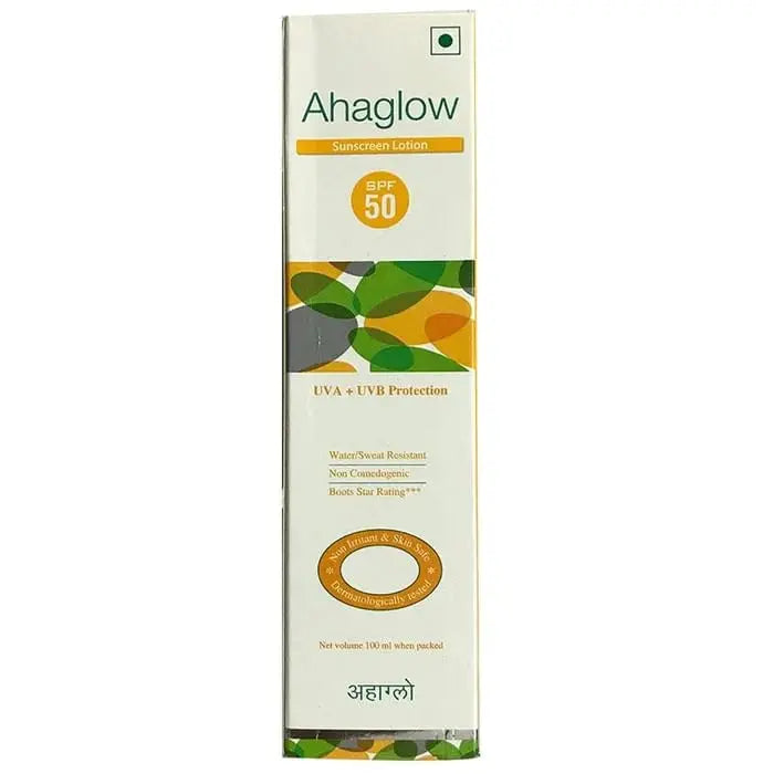 Ahaglow Sunscreen Lotion SPF 50 - Classic Derma 