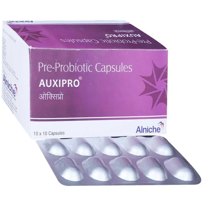 Auxipro Pre-Probiotic Capsule for Gut Health - Classic Derma 