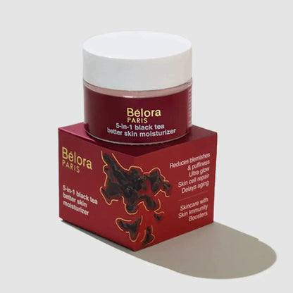 Belora Paris 5-in-1 Black Tea Better Skin Moisturizer - Classic Derma 