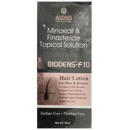 Biodens-F10 Hair Lotion for Men & Women - Classic Derma 