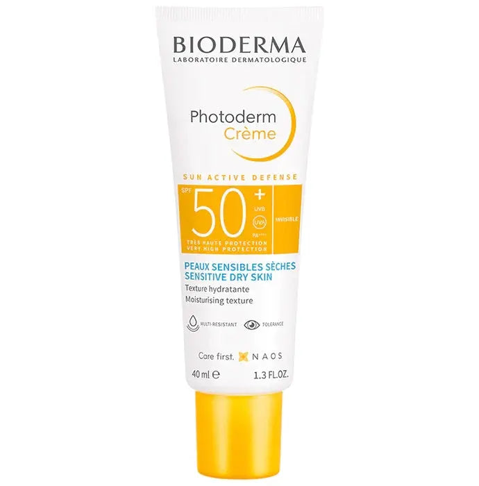 Bioderma Photoderm Creme SPF 50+ Claire Light Sunscreen Cream 40ml | 1.3 Fl Oz - Classic Derma 