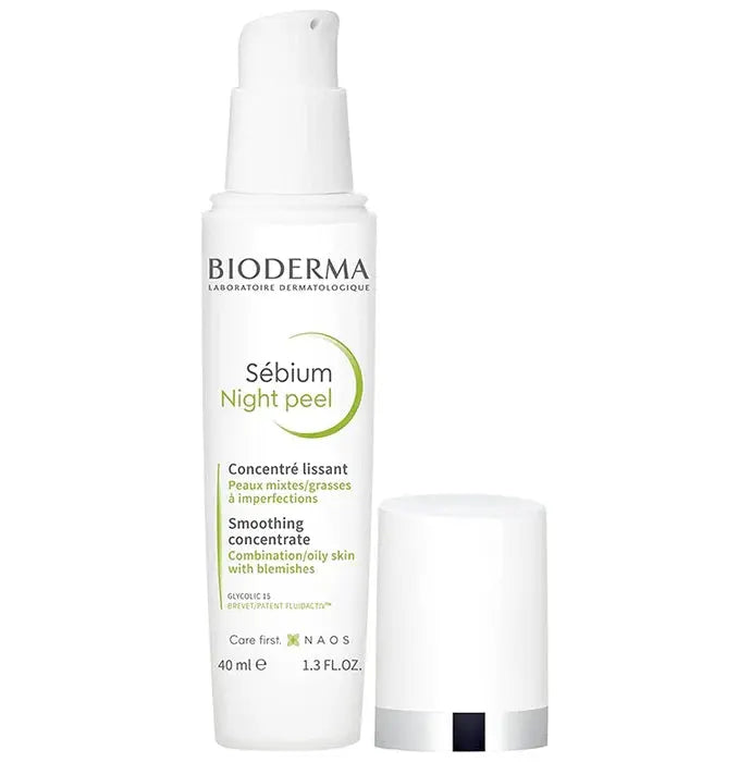 Bioderma Sebium Night Peel Smoothing Concentrate 40ml | 1.3 Fl Oz - Classic Derma 