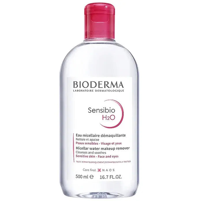 Bioderma Sensibio H2O Make-up Removing Micellar Water & Cleanser for Sensitive Skin - Classic Derma 