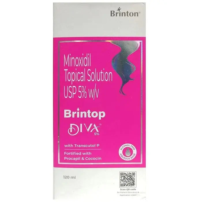 Brintop Diva 5% Topical Solution - Classic Derma 