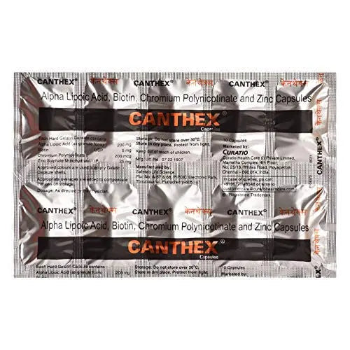 Canthex Capsules 10s - Classic Derma 