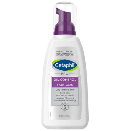 Cetaphil Pro Oil Control Foam Wash Oily, Sensitive Skin - Classic Derma 