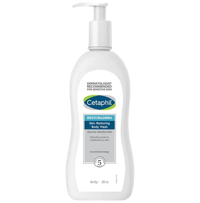 Cetaphil Restoraderm Skin Restoring Body Wash Very Dry, Sensitive Skin - Classic Derma 