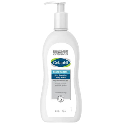 Cetaphil Restoraderm Skin Restoring Body Wash Very Dry, Sensitive Skin - Classic Derma 