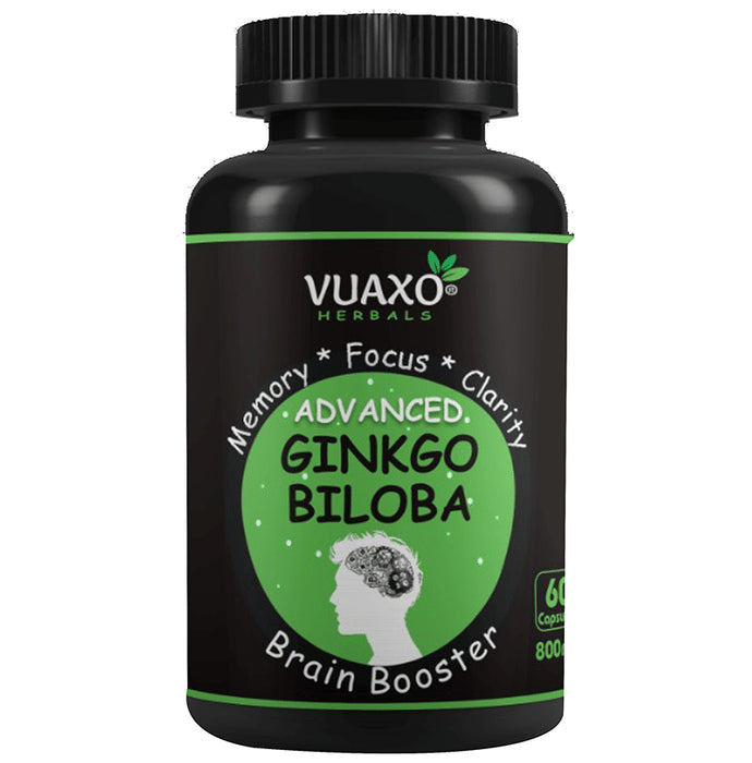 Vuaxo Herbals Advanced Ginkgo Biloba Capsule - Classic Derma
