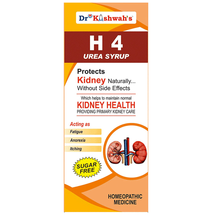 Dr Kushwah's H 4 Urea Syrup Sugar Free - Classic Derma