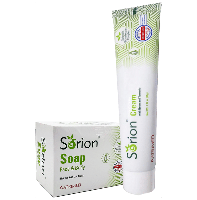 Atrimed Sorion Soap and Cream Pack - Classic Derma